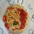 ポルシェ祭り's cooksnap of when they made 冷製トマトとバジルのカッペリーニ.