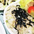 まぶたん's cooksnap of when they made 塩こんぶチャーハン.