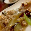 MULA's cooksnap of when they made 簡単　時短　「茄子と鶏ひき肉のお酢炒め」.