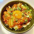 azbjbn's cooksnap of when they made 超簡単に激旨！キムチとごま油の卵かけご飯.