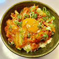 azbjbn's cooksnap of when they made 超簡単に激旨！キムチとごま油の卵かけご飯.