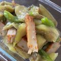 SKY☆LOV's cooksnap of when they made 甘辛炒め☆なす・ピーマン・さつま揚げ.