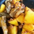ノビル's cooksnap of when they made じゃがいもとこんにゃくのそぼろ煮.