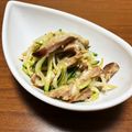 ゆうたつママ's cooksnap of when they made もやしときゅうりの焼き豚サラダ.