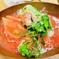 真樹りん's cooksnap of when they made リコピンたっぷり♡トマトつゆそうめん.