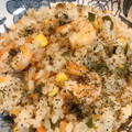 OK○kitchin's cooksnap of when they made 炊飯器で混ぜるだけ♪簡単激ウマ海老ピラフ.
