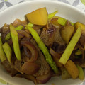 ponphil's cooksnap of when they made 新じゃがと豚肉の甘辛炒め.