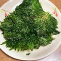つきくまのこ's cooksnap of when they made 大葉の韓国のり風パリパリ揚げ.
