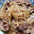 yamama10's cooksnap of when they made 節約！材料2つ！牛肉とたまねぎのすき煮.