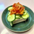 azbjbn's cooksnap of when they made ヘルシー♡きゅうりとキムチの冷や奴.