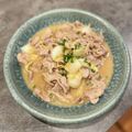 meekancan's cooksnap of when they made 簡単！激ウマ！豚バラ白菜の味噌チーズ炒め.