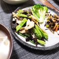 knkmym's cooksnap of when they made いんげんとキノコの塩麹ペペロン炒め✿.