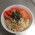 xiangaho's cooksnap of when they made 鶏トマト冷やしぶっかけラーメン.