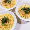 みぽぽ37's cooksnap of when they made 明太子パスタ★生クリーム不要★和えるだけ.
