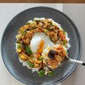 ★RIKA's cooksnap of when they made 米粉の夏野菜キーマカレー.