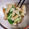アクセル☆'s cooksnap of when they made きゅうりと薄上げのごまマヨ和え.
