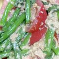 キロリン's cooksnap of when they made ♡トマトと小松菜のサラダ♡~デパ地下風.
