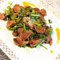 ewighet's cooksnap of when they made 砂肝とパクチーの台湾和え.