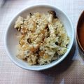 ＠でん's cooksnap of when they made ツナと塩昆布で☆美味しい炊き込みごはん♪.