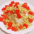 私市ビッキーズ津門巳's cooksnap of when they made “よっちゃんイカ豆もやしナムル冷奴”.