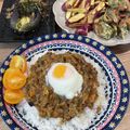 mikko6's cooksnap of when they made 米粉の夏野菜キーマカレー.