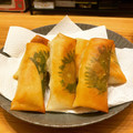 ai☆ia's cooksnap of when they made はんぺんと海老の簡単春巻き.
