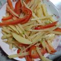 jerker's cooksnap of when they made シンプル！じゃがいもピーマンの細切り炒め.