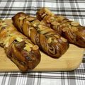 クックH86AFM☆'s cooksnap of when they made ツイストブレッド♬～折込チョコシート.