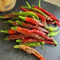 まりんダル's cooksnap of when they made 辛党限定：インドの青唐辛子のスパイス漬け.