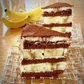 ごちそうちゃん's cooksnap of when they made アメリカで★チョコバナナショートケーキ.