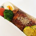 nyoeasy___'s cooksnap of when they made ソースカツ丼★女子高生お弁当.