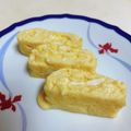 あんキッチン's cooksnap of when they made 普通のフライパンで☆卵１個の卵焼き.