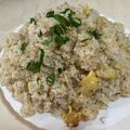 papikun's cooksnap of when they made たまごとしらすの柚子胡椒チャーハン.