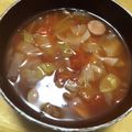 やーしー's cooksnap of when they made お野菜たっぷりトマトスープ♪.