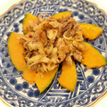 悠LOVE航's cooksnap of when they made かぼちゃと豚肉の豆板醤炒め♪.