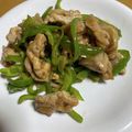 ナップ99's cooksnap of when they made 簡単！めちゃうま♪豚バラピーマン炒め♪.