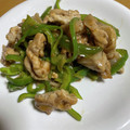ナップ99's cooksnap of when they made 簡単！めちゃうま♪豚バラピーマン炒め♪.