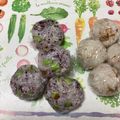 おはなすき's cooksnap of when they made カラフル♪ゆかりと沢庵と枝豆のおにぎり.