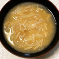 ˚✧₊⁎ゆう˚✧₊⁎'s cooksnap of when they made ✽玉ねぎとえのき茸の味噌汁✽.