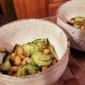 ダッフィーニーうに's cooksnap of when they made さっぱり！めかぶ納豆ときゅうりの和え物.