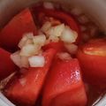 ヨシヨッシー's cooksnap of when they made 人気検索1位！「トマトのマリネサラダ」.