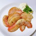 魔女様's cooksnap of when they made 桃のアールグレイマリネ.