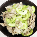 やまじちなゆ's cooksnap of when they made はぐらうりと豚肉炒め.