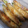 issao's cooksnap of when they made 豚肉のアスパラ巻き焼き甘酢だれ♪.