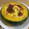 tomoさくら's cooksnap of when they made まるごとパンプキングラタン.