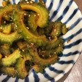 ☆さっちー☆☆'s cooksnap of when they made ゴーヤのめんつゆ炒め.