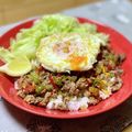 なおミール's cooksnap of when they made モンスーンカフェ風♪ガパオ炒めご飯.