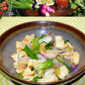 ladyoscar's cooksnap of when they made ◇青ネギと油揚げの塩炒め◇.