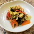 amoni's cooksnap of when they made トマト・胡瓜・カニカマの酢の物♪.