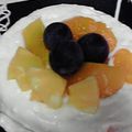 つめっち☆'s cooksnap of when they made ノンオイル♪デコレーションケーキ.
